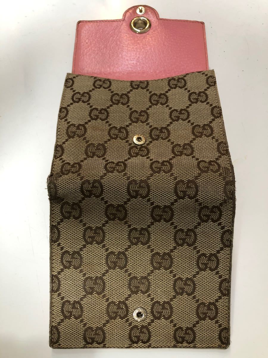 GUCCI  グッチ　二つ折り財布