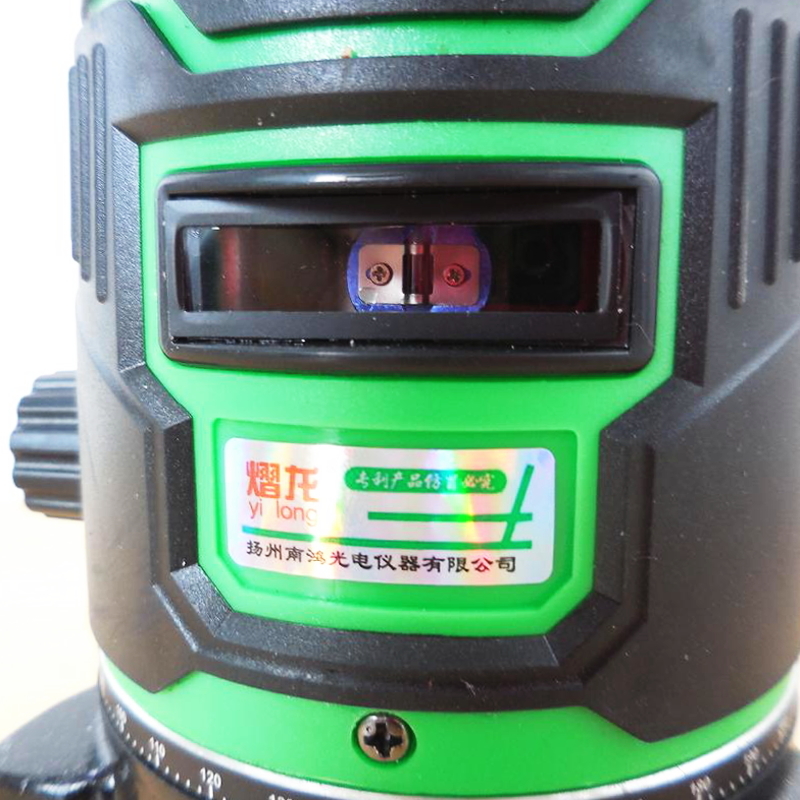 5ライン グリーンレーザー 墨出し器 LASER LEVEL 6点 フルライン 高精度 光学測定器 ●動作確認済● ■新品・未使用品■_画像7