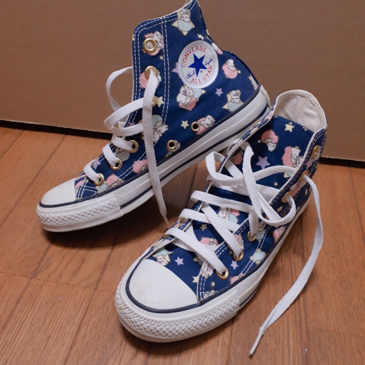 激レア☆キキララ × コンバース コラボ オールスター 23cm