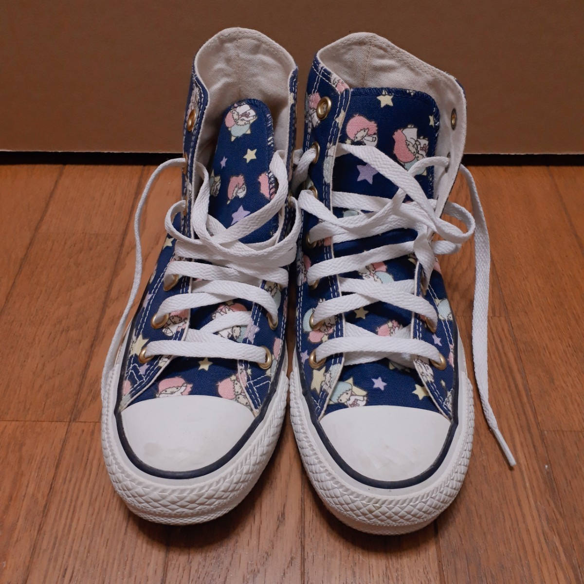 激レア☆キキララ × コンバース コラボ オールスター 23cm