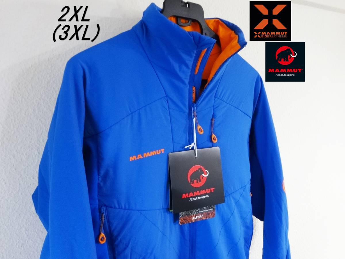 定価5万 半額特価 プロ仕様 アイガーエクストリーム 2XL 3XL 防寒 防風ジャケット マムート Eigerjoch IN Hybrid Jacket 山岳登山 スキー