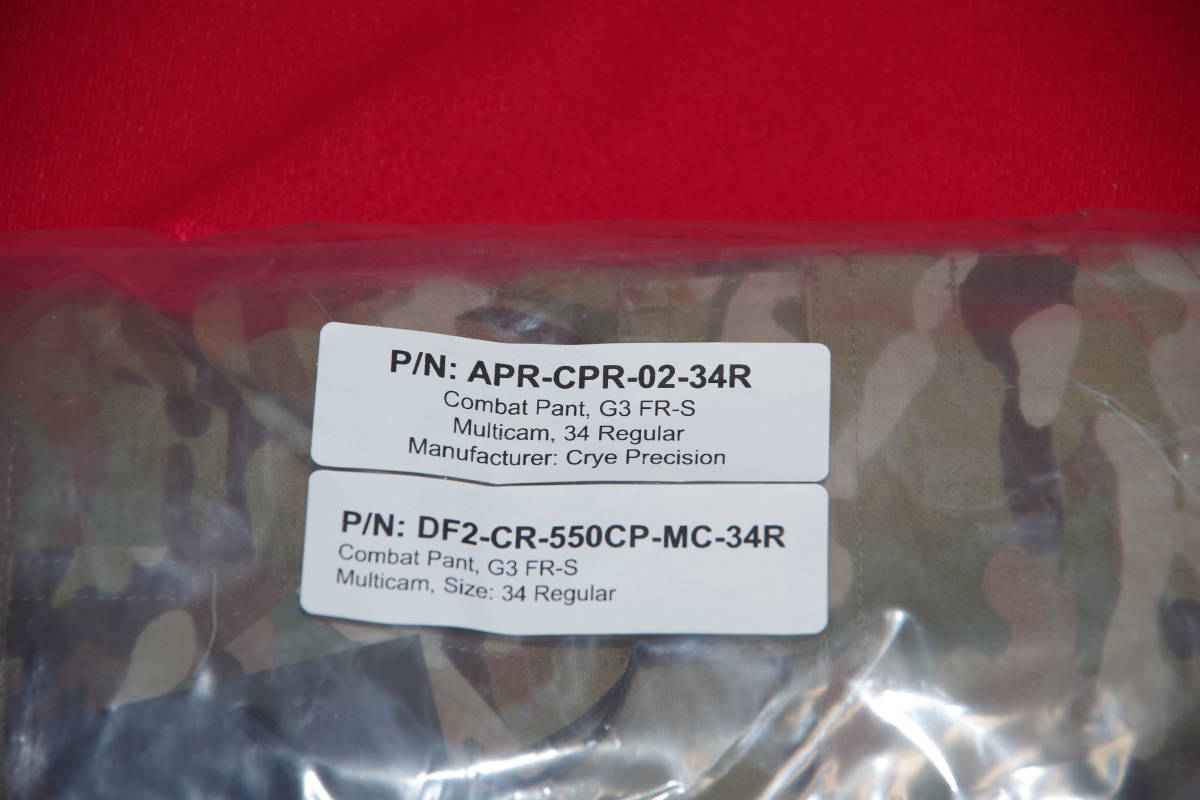 新品 希少 マルチカム 【Crye Precision Drifire G3 コンバットパンツ (34R)】 特殊部隊/ MARSOC