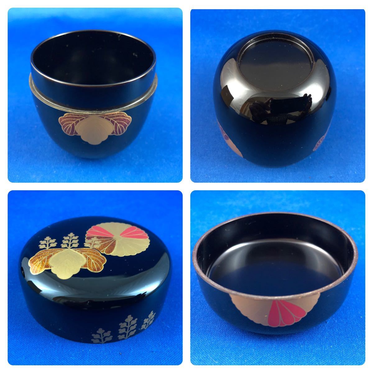 茶道具 塗師 岡本陽斎 高台寺蒔絵 黒中棗 共箱|Yahoo!フリマ 茶道具 塗師 岡本陽斎 高台寺蒔絵 黒中棗 共箱|Yahoo!フリマ