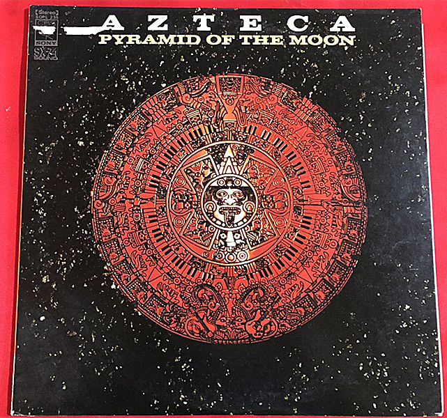 《貴重見本盤》AZTECA / PYRAMID OF THE MOON ★LP レコード（C2）_画像1