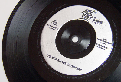 EP/ The Bopshack Stompers Meteor / I'm A Gone Daddy O / Blonde Headed Baby / Excursion To Hell / ロカビリー,モダン,45rpm,UK_画像3