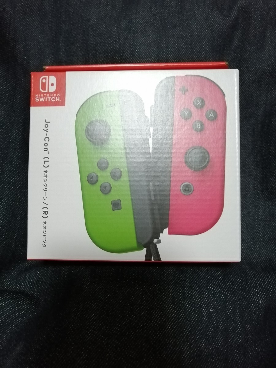 Nintendo Switch ジョイコン Joy-Con ネオングリーン ネオンピンク