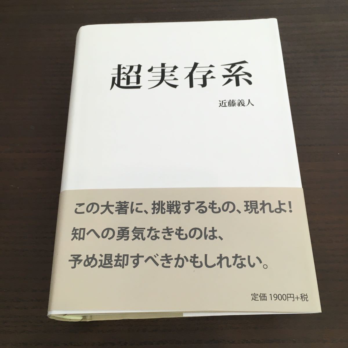 超実存系・近藤義人/意識/精神/自我/認識レベル/感性 【3K】_画像1