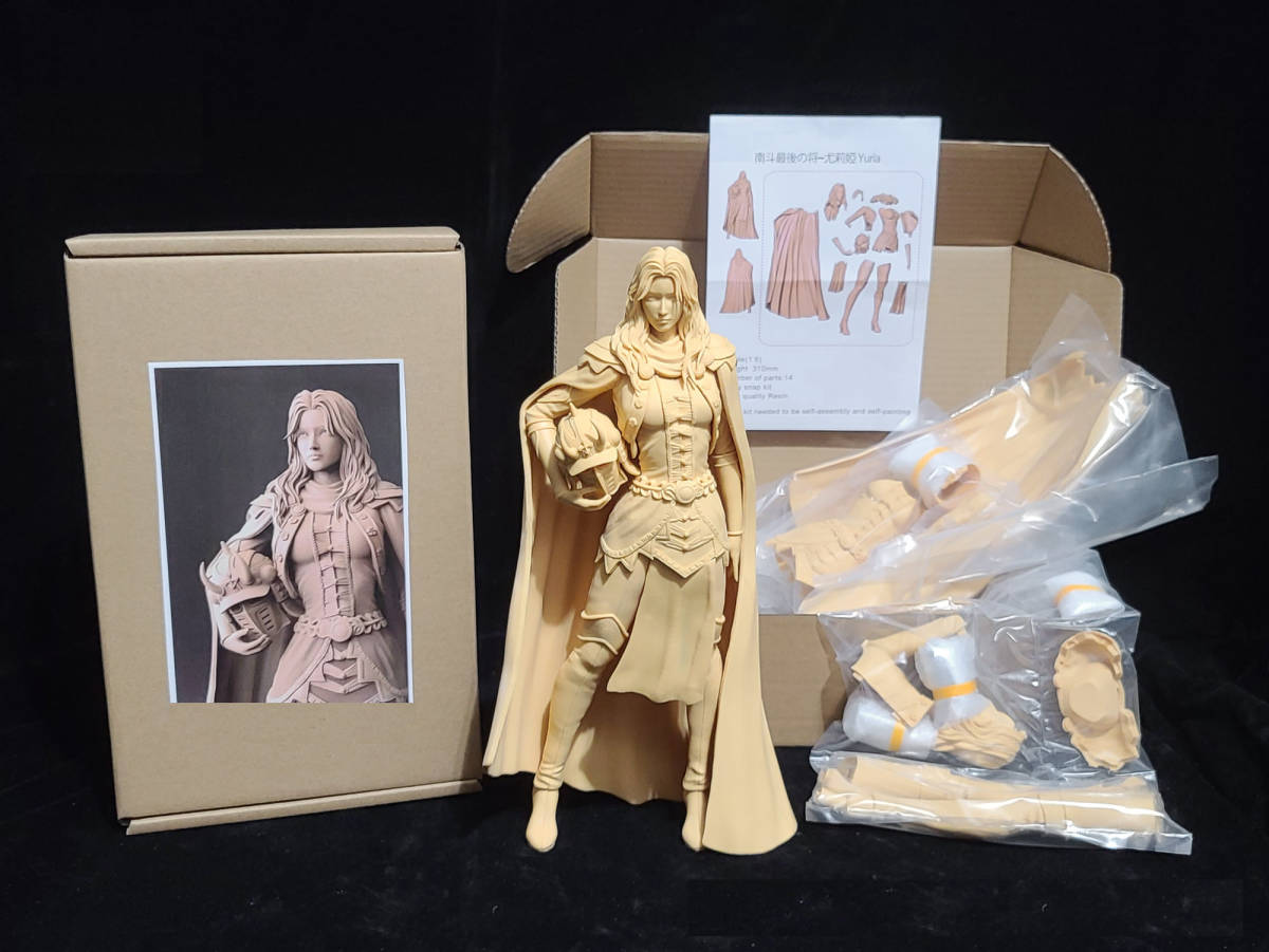 北斗の拳 新品未使用 1/6スケール ユダ ガレージキット Juda 新品未使用1/6 北斗の拳3体セット バット&リン ユリア(未