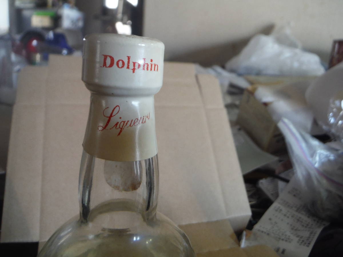 Dolphin Gold liqueur Dolphin 150ml gold dust entering rare sake long-term keeping goods 