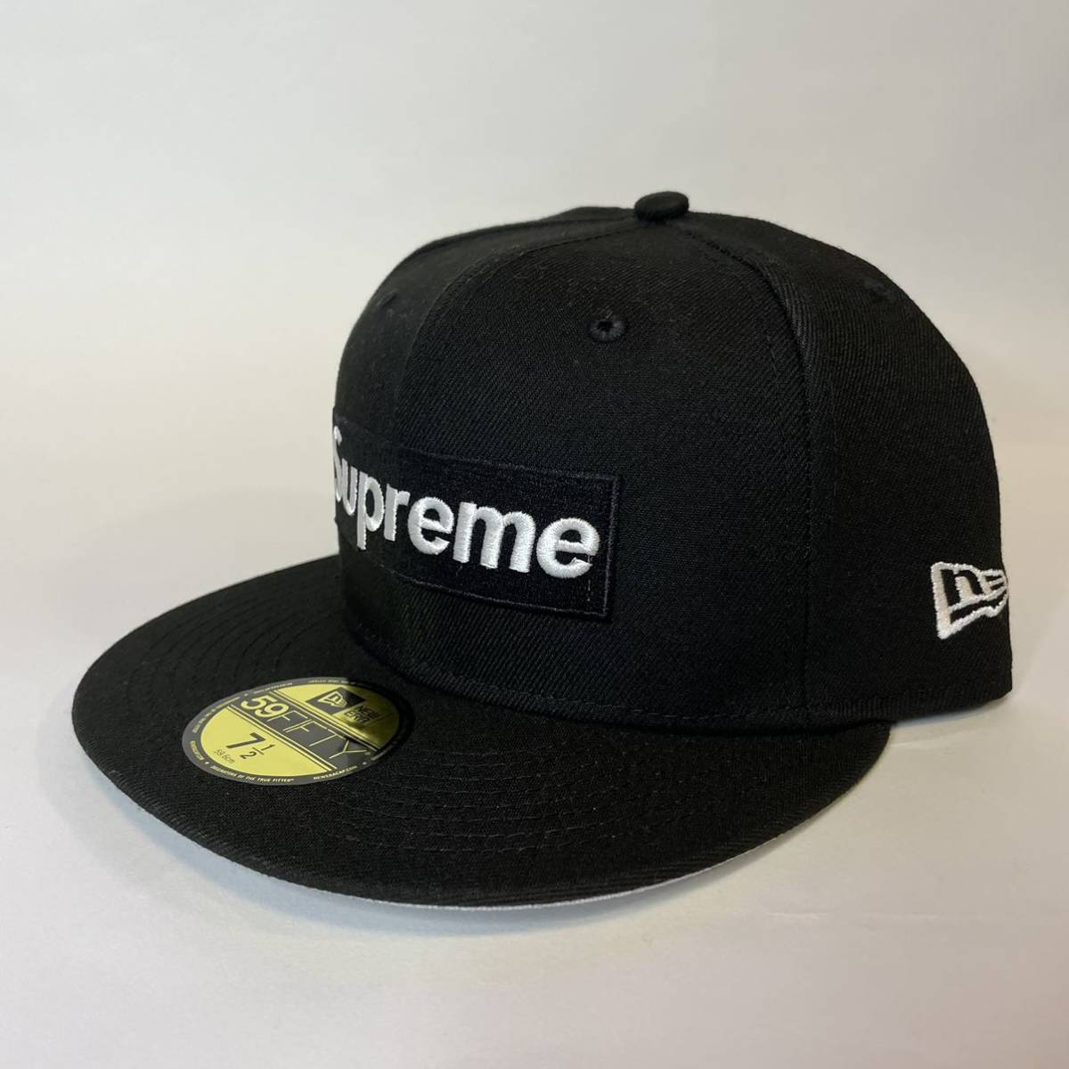 ★国内正規品 7 1/2★ Supreme 21SS Champions Box Logo New Era Black 59.6cm シュプリーム ニューエラ ブラック 黒 キャップ 帽子 Week1