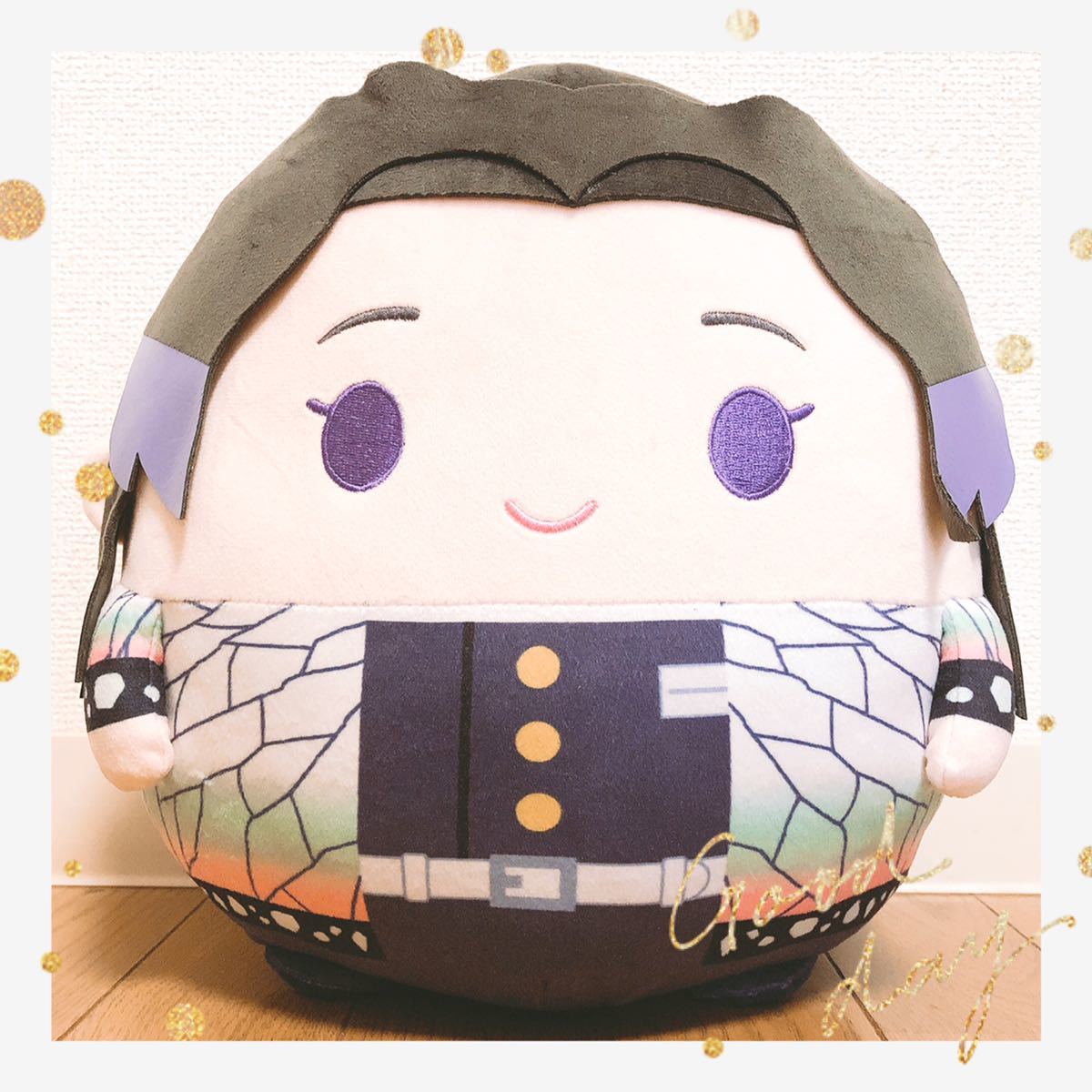 新品 鬼滅の刃 ふわコロりんBIG2 胡蝶しのぶ ぬいぐるみ ふわころりん