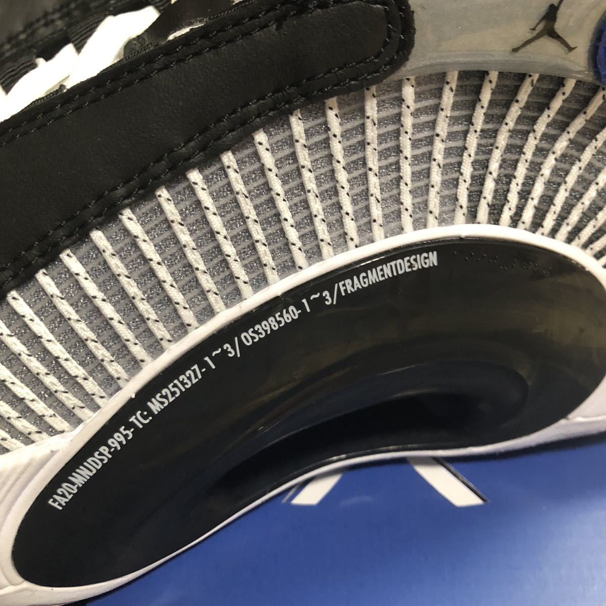 新品　27.0cm US9 Fragment x Nike Air Jordan 35 国内正規品 フラグメント ナイキ エアジョーダン 藤原ヒロシ DA2371-100 us9_画像7