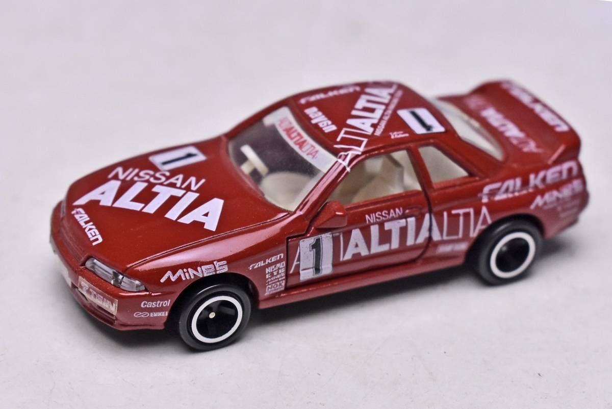 【TOMY トミカ】 NISSAN スカイライン GT-R R32（赤 レッド） ALTIAモデル ADO COMPANY 別注品 ミニカー 桂伸一 木下隆之 日産プリンス_画像7