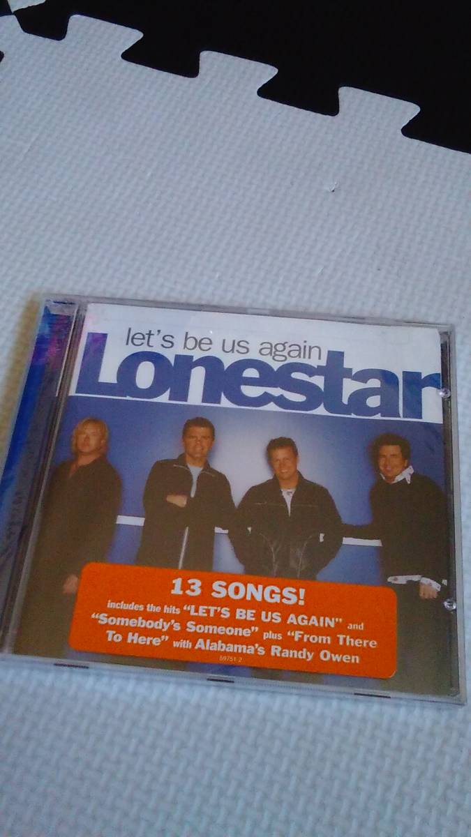 「Let's be us again」LONESTAR ローンスター　カントリー・ロック_画像1