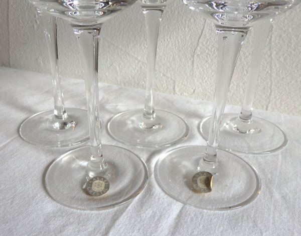  Sasaki glass SASAKI CRYSTAL crystal wine glass 5 piece set beautiful goods long-term keeping goods 