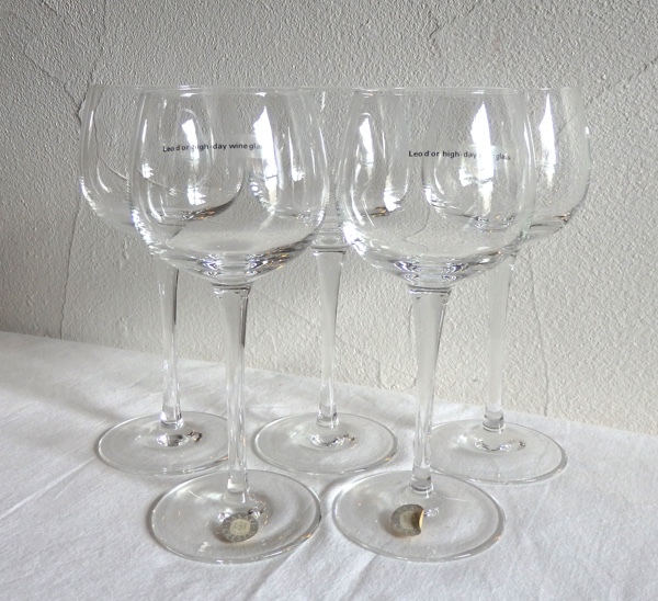  Sasaki glass SASAKI CRYSTAL crystal wine glass 5 piece set beautiful goods long-term keeping goods 