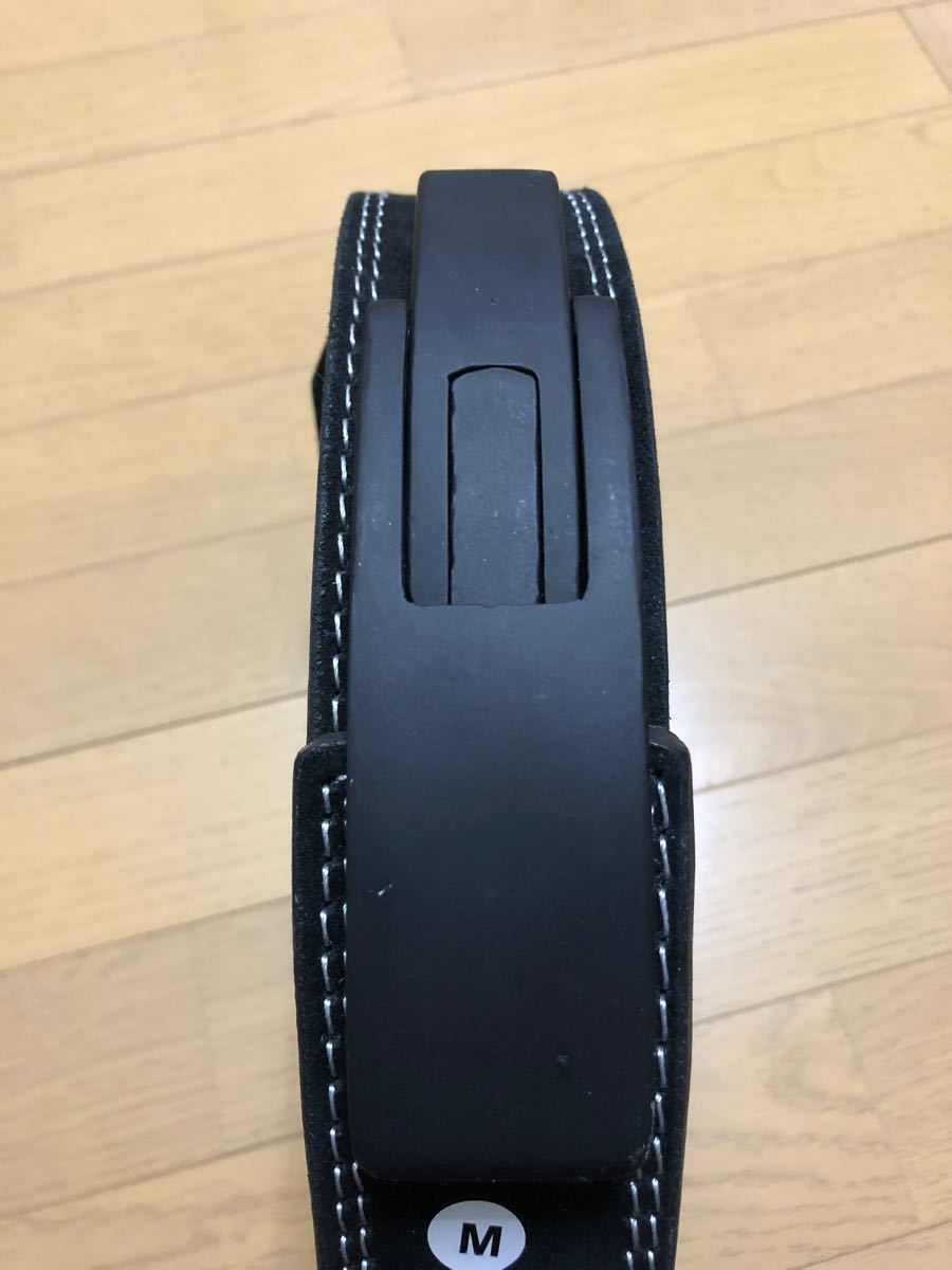 数量限定】ボディビルタイプ レバーアクションベルト《M》厚さ10mm高