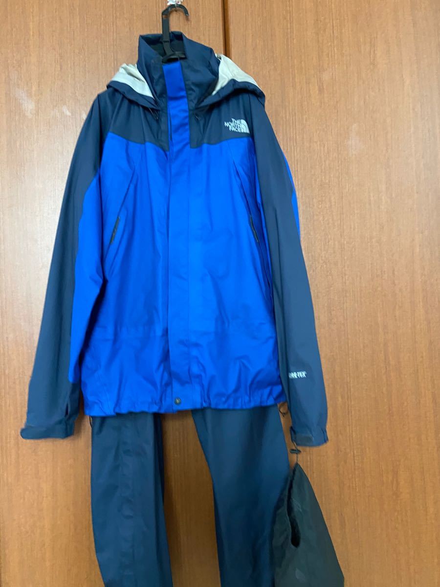 THE NORTH FACE GORE TEX 上下セット 収納袋 マウンテンレインテックス