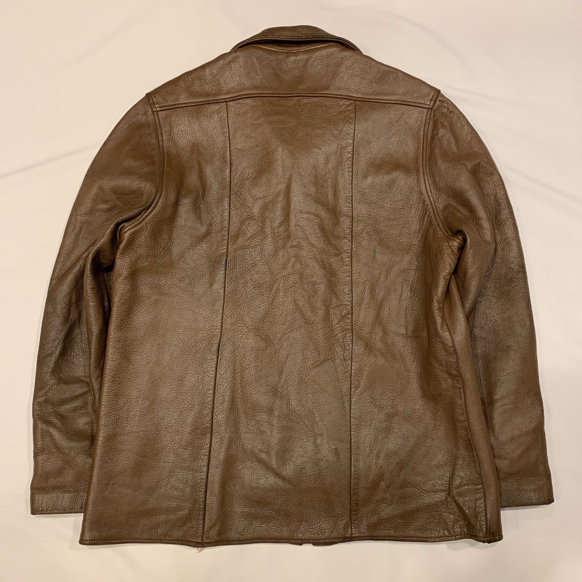 60s W.B.PLACE&CO. DEERSKIN LEATHER JACKET ヴィンテージ ビンテージ