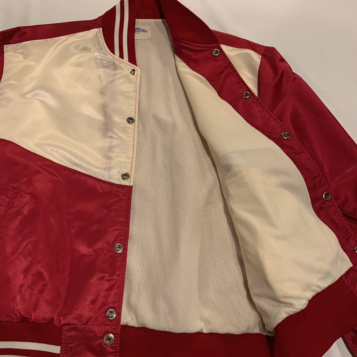 ~70s PYRAMID TWOTONE NYLON BASEBALL JACKET Vintage Vintage двухцветный нейлон жакет куртка American Casual 60s