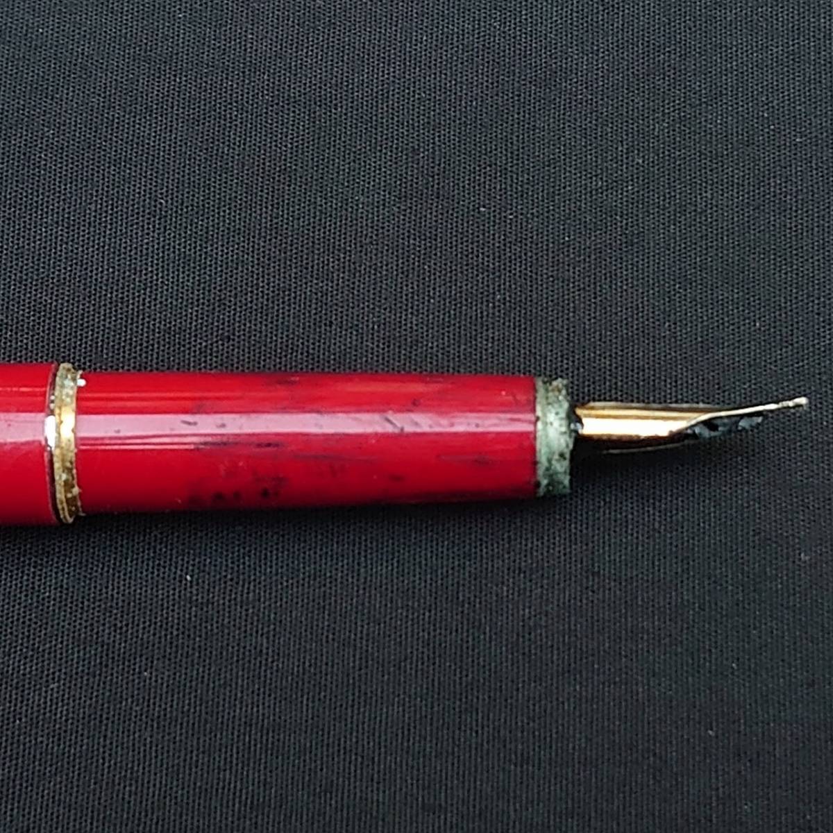 万年筆 PILOT ＜F 全長約132㎜ 文房具 fountain pen　【1685】_画像9