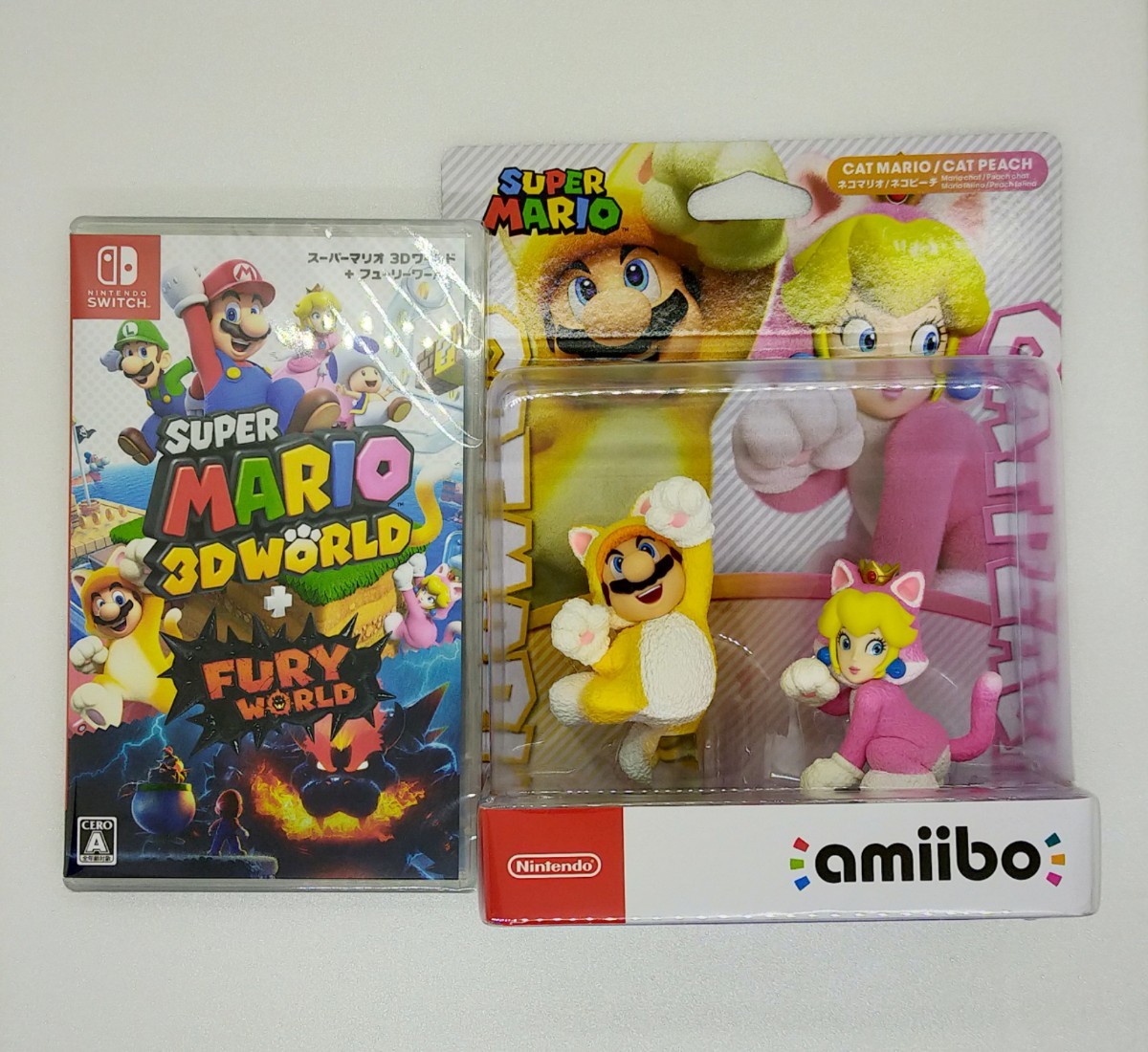 Paypayフリマ スーパーマリオ 3dワールド フリューワールド ネコマリオ ネコピーチ Amiibo ダブルセット 新品未開封 Paypayフリマ スーパーマリオ 3dワールド フリューワールド ネコマリオ ネコピーチ Amiibo ダブルセット 新品未開封