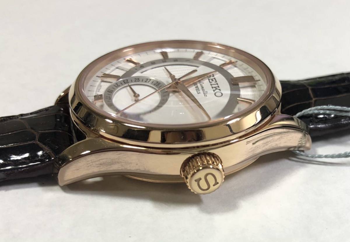 【質屋 尾張屋商店 東京】 セイコー SEIKO プレザージュ メンズ腕時計 SARW004 6R27-00B0 自動巻 オートマ_画像4