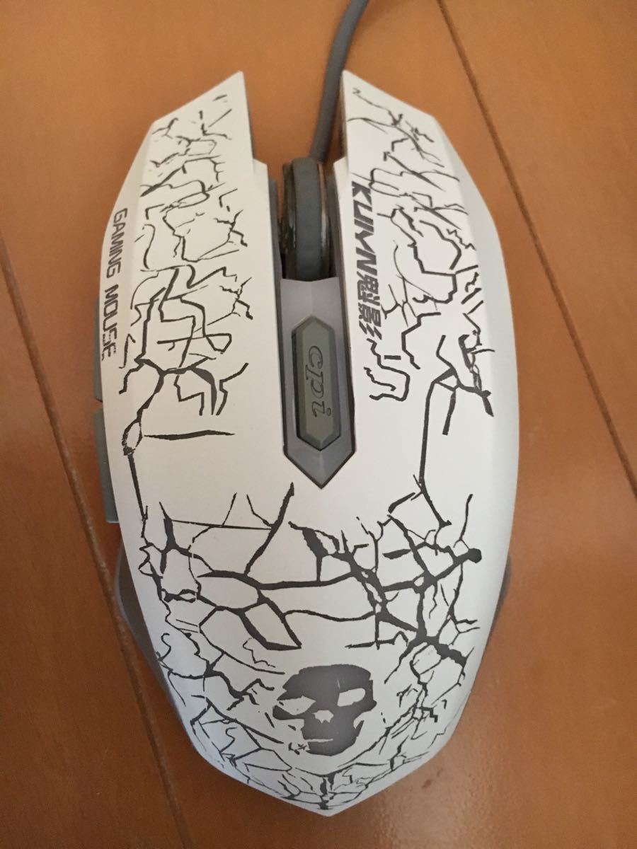 【有線/LED ゲーミングキーボード+マウス+マウスパッド3点セット】ホワイト