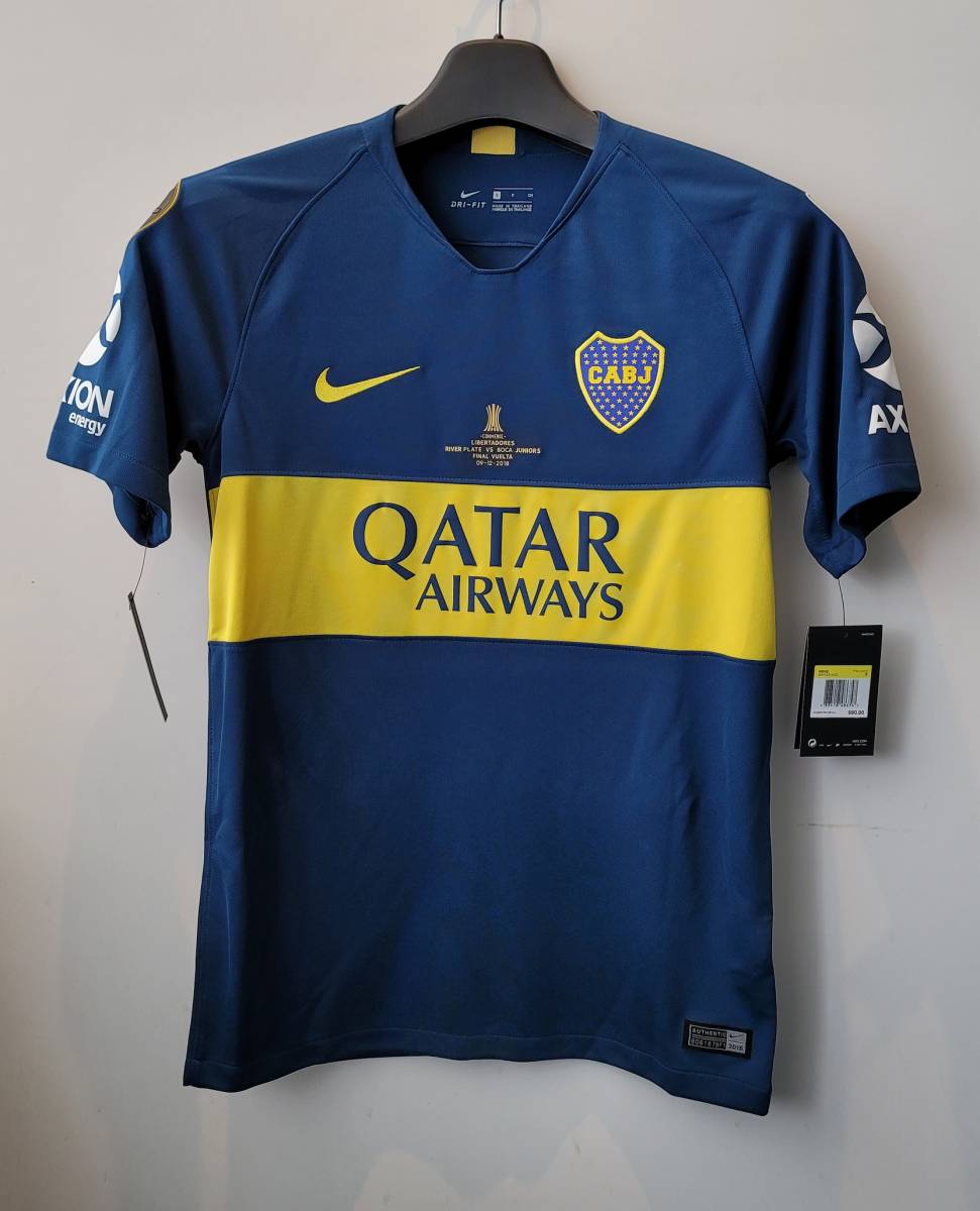 50 割引高級素材使用ブランド 18 19 ボカ ジュニアーズ Boca Juniors H 23 テベズ Tevez 半袖 18コパ リベルタドーレスcopa Libertadores仕様 S クラブチーム スポーツ別 スポーツ レジャー Madstolling Com