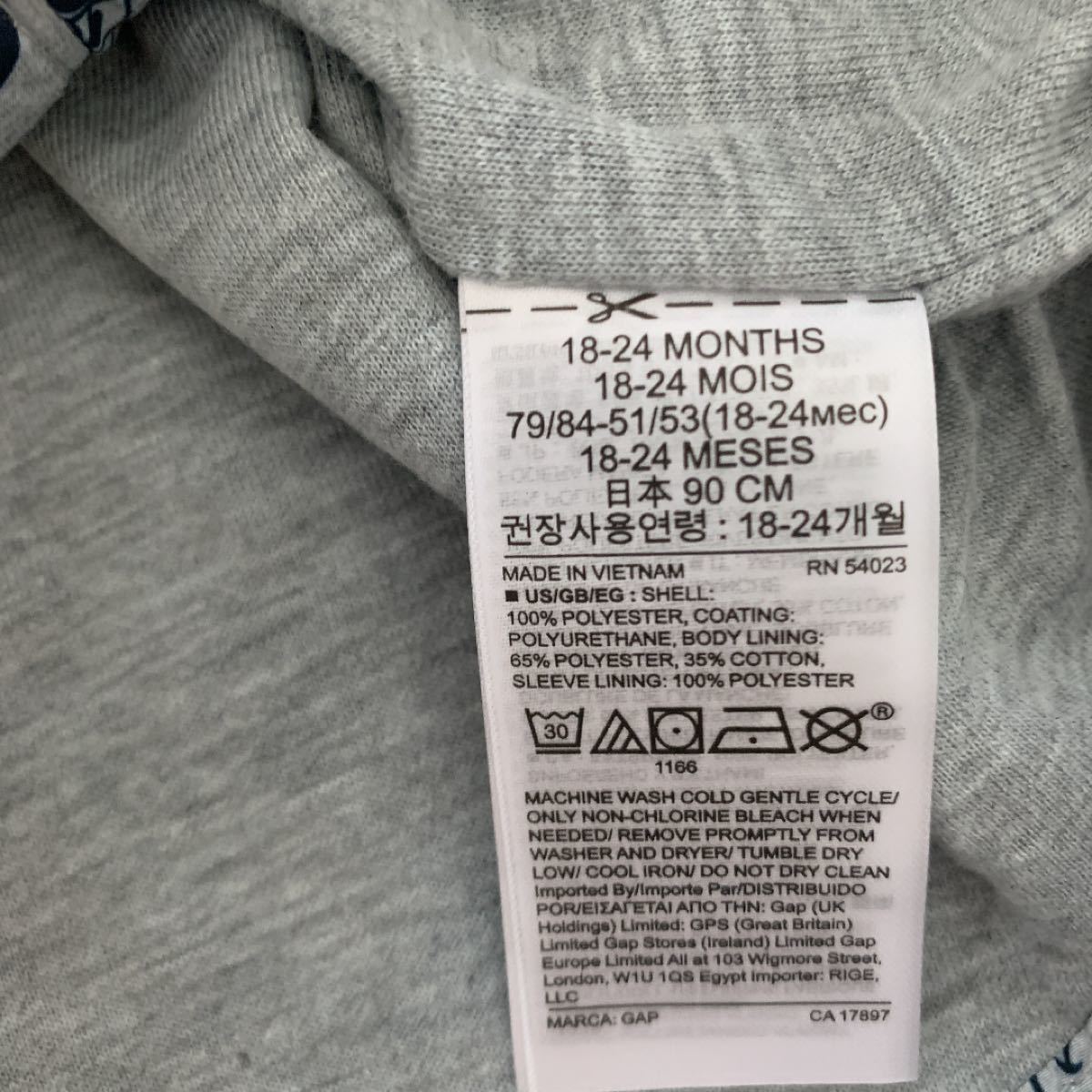 Paypayフリマ 新品 Baby Gap ベビーギャップ ディズニー ミッキー ウィンドバスター ウィンドブレーカー パーカー アウター 90cm Paypayフリマ 新品 Baby Gap ベビーギャップ ディズニー ミッキー ウィンドバスター ウィンドブレーカー パーカー アウター 90cm