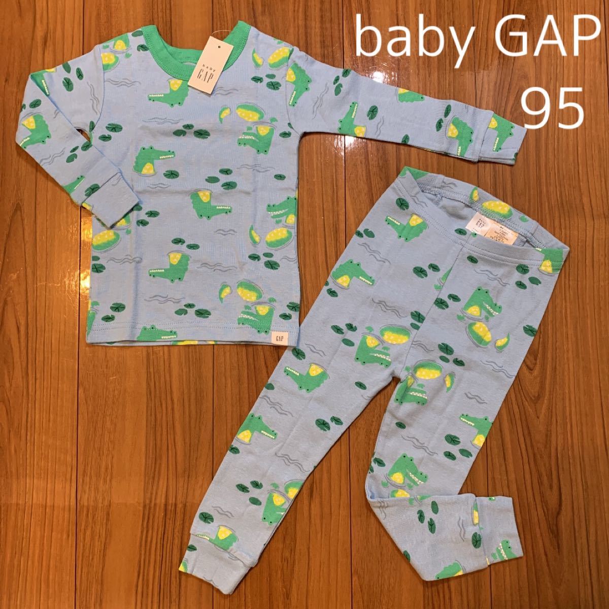 PayPayフリマ|【新品】baby GAP ベビーギャップ 長袖 ワニ アリゲーター 男の子 薄手 パジャマ ルームウェア 95cm 部屋着 PayPayフリマ|【新品】baby GAP ベビーギャップ 長袖 ワニ アリゲーター 男の子 薄手 パジャマ ルームウェア 95cm 部屋着