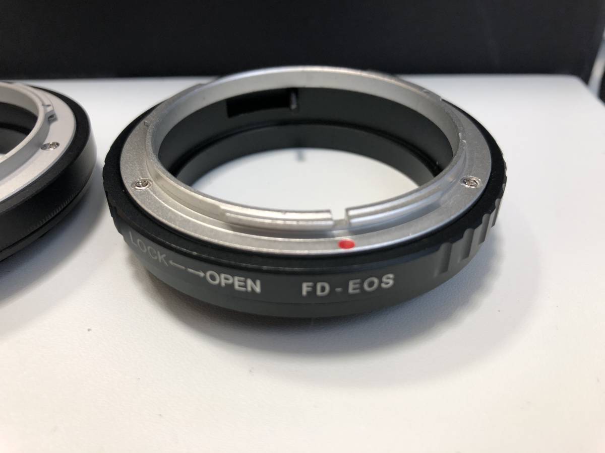 [A][1602] camera mount FD-EOS X000WE9FG9 2 piece 