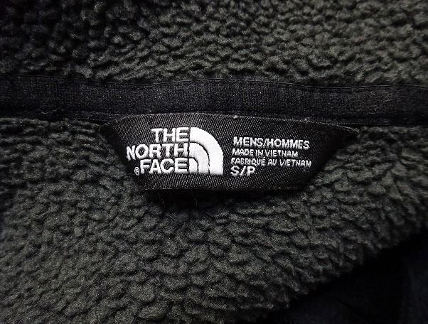 THE NORTH FACE ノースフェイス フルジップ パーカ フリース ジャケット アウトドア (S) チャコールグレー ●r-13_画像4