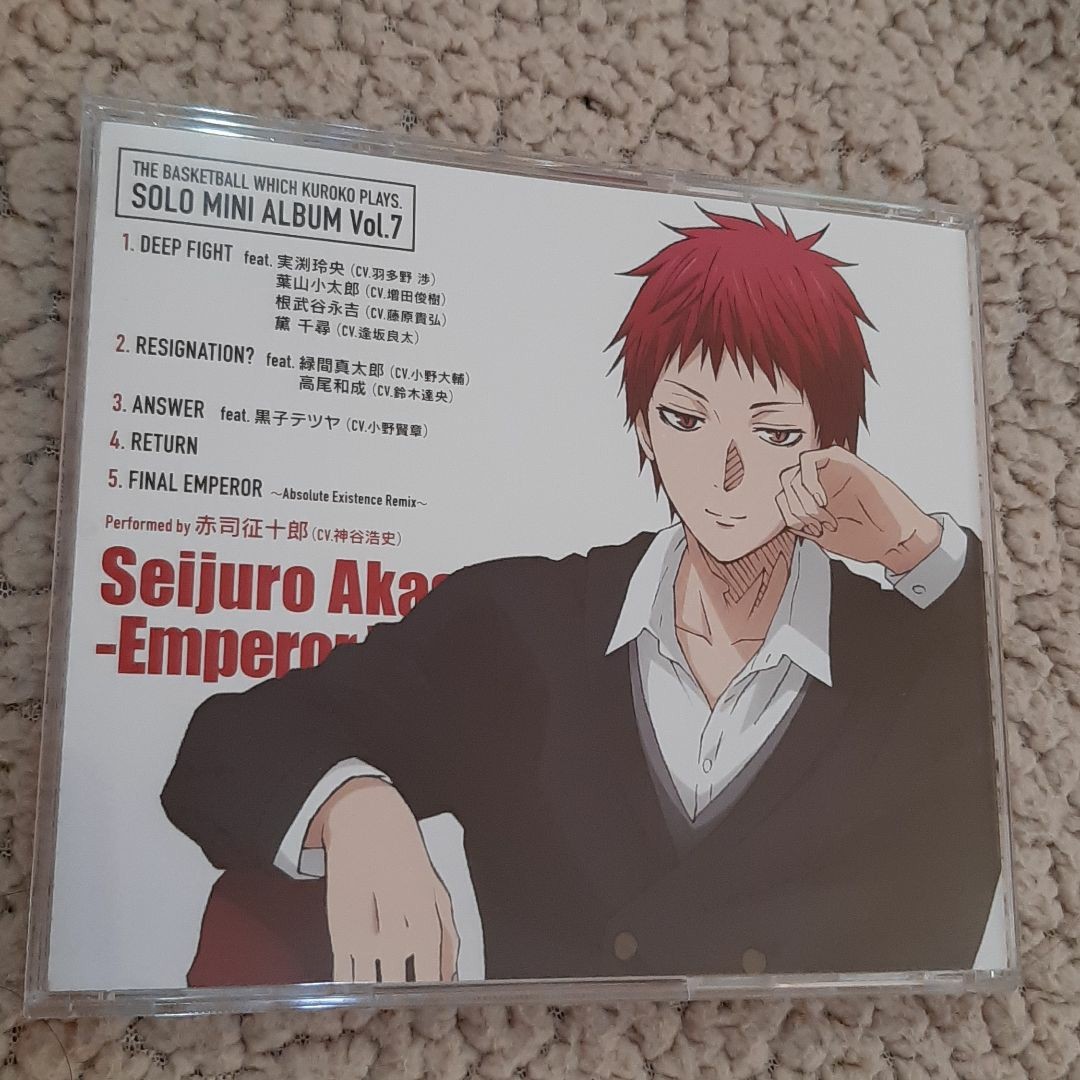 Paypayフリマ 黒子のバスケ Solo Mini Album Vol 7 赤司征十郎 Paypayフリマ 黒子のバスケ Solo Mini Album Vol 7 赤司征十郎