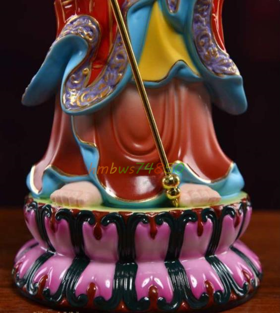Yahoo!オークション - 「寺院用仏具」極上品 仏教美術 地蔵菩薩立像 高 