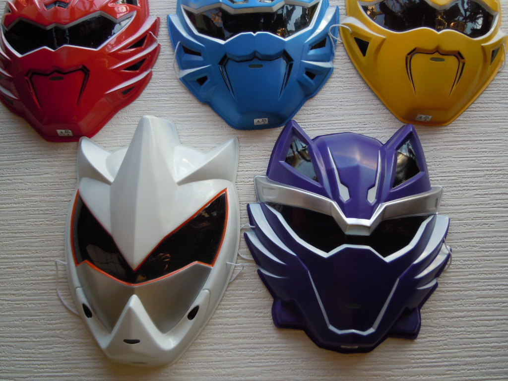  маска Juken Sentai Gekiranger 8 шт. комплект ... восток .2007 год ~2008 год спецэффекты теледрама super Squadron Series не использовался хранение товар 