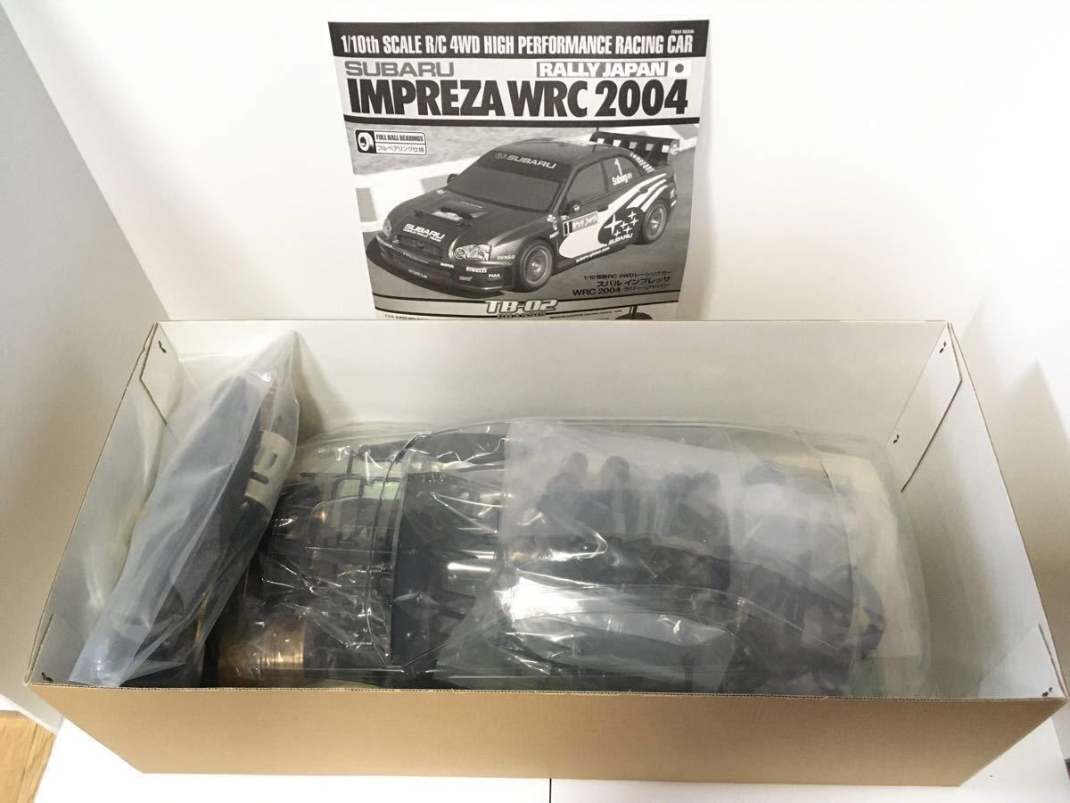 タミヤ TAMIYA 1/10 電動RCカー スバル インプレッサ WRC 2004 ラリー・ジャパン 未組立