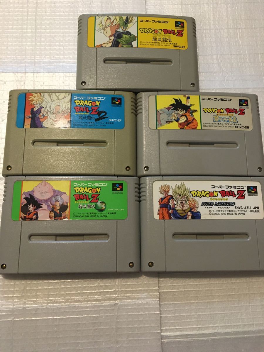 Paypayフリマ スーパーファミコン ドラゴンボールセット