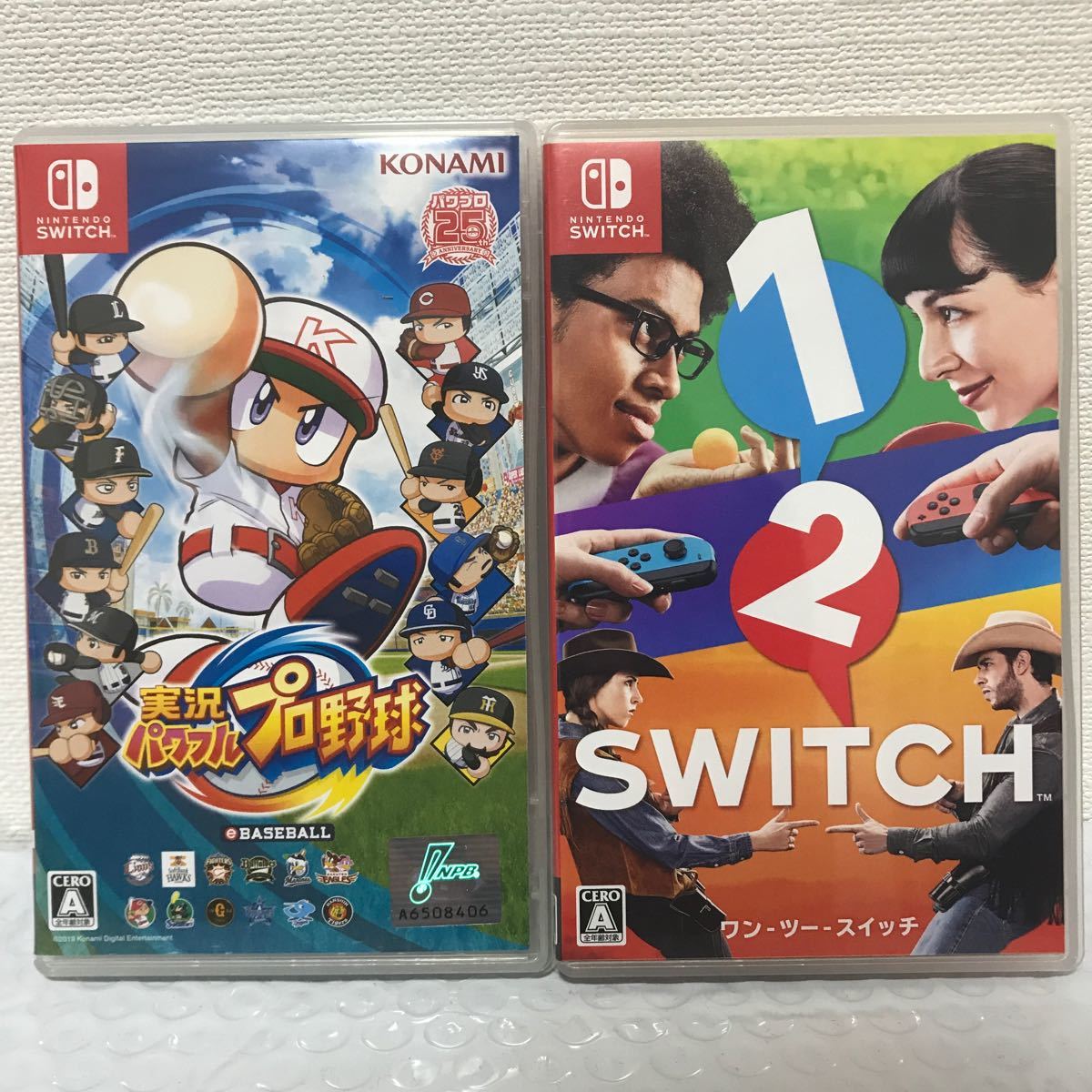 【Switch】 1-2-Switch 実況パワフルプロ野球　セット特価　即購入大歓迎　即日発送
