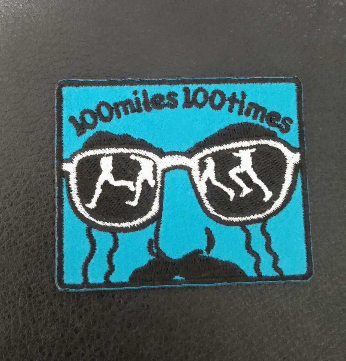100miles100times Patch ワッペン 完売品 ジェリー鵜飼