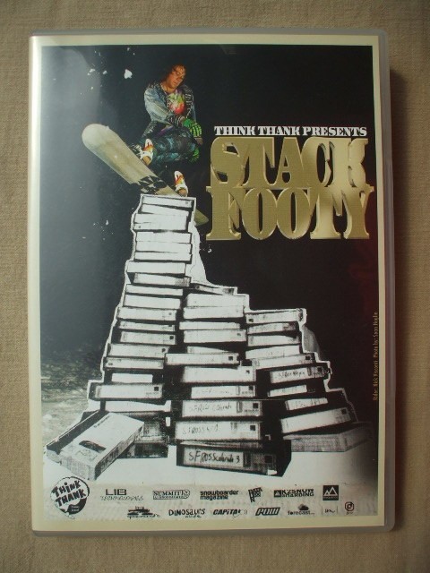 DVD*STACK FOOTYs tuck *f- tea THINK THANK / snowboard 