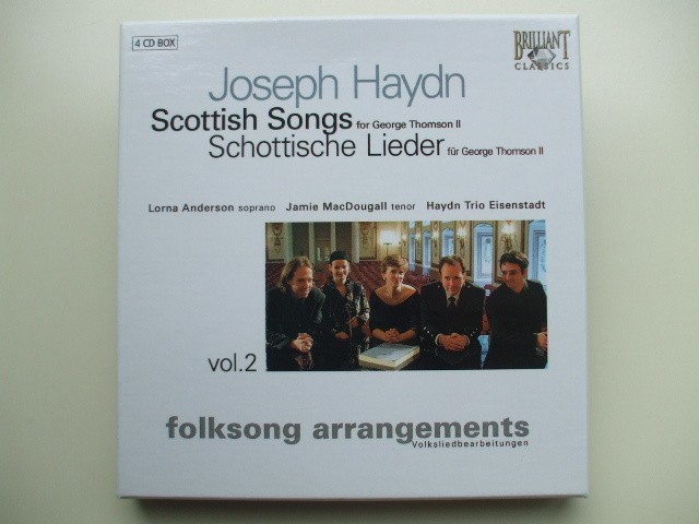 CD◆Joseph Haydn folksong arrangements vol.2 /4CD BOX 92542_画像1