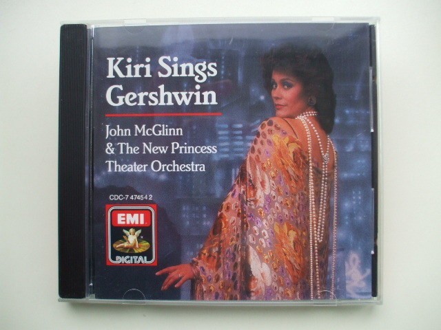 CD◆KIRI SINGS GERSHWIN KIRI TE KANAWA /CDC-7 47454 2_画像1