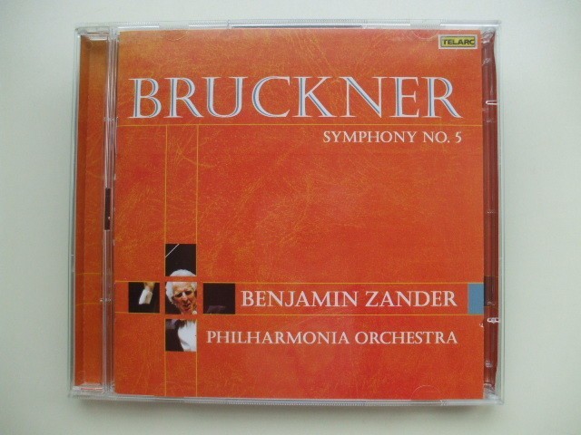 CD◆BRUCKNER SYMPHONY NO.5 BENJAMIN ZANDER PHILHARMONIA ORCHESTRA ブルックナー交響曲第5番 2CD-80706 /ケース割れ_画像1