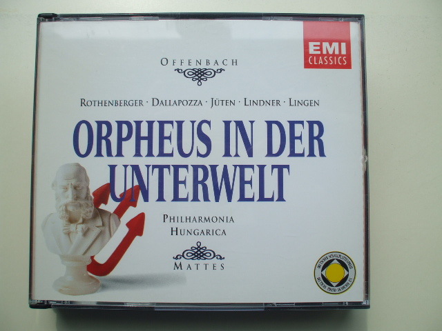 CD◆OFFENBACH ORPHEUS IN DER UNTERWELT MATTES EMI /2枚組_画像1