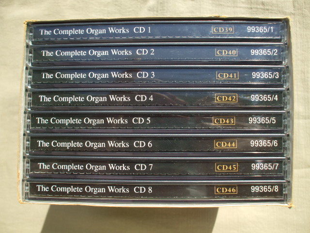 CD-BOX◆BACH EDITION CD39-46 /8CD SET バッハ /99365_画像3