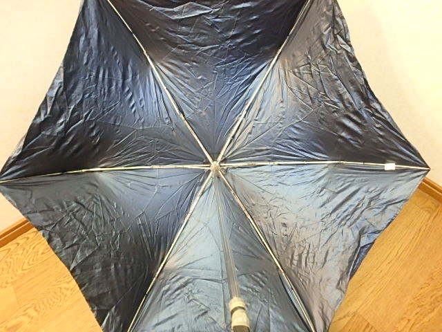 s103k　中古　折りたたみ傘　日傘　黒　レディース　女性用　折り畳み傘　０１ー０２１９－１０_画像5