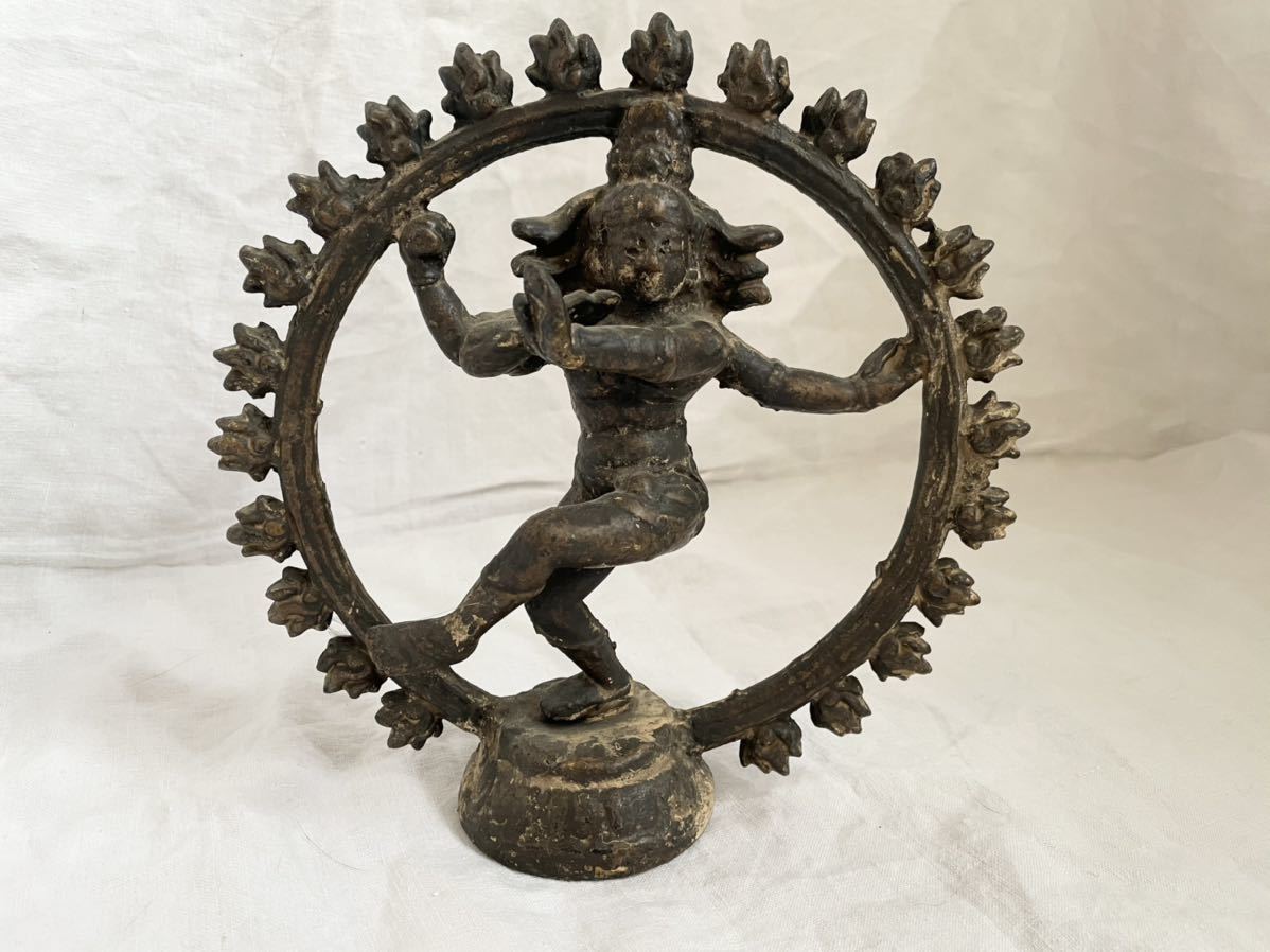 シバァ チベット 仏教美術 銅製 インド 中国 古玩 仏像 古美術 古銅