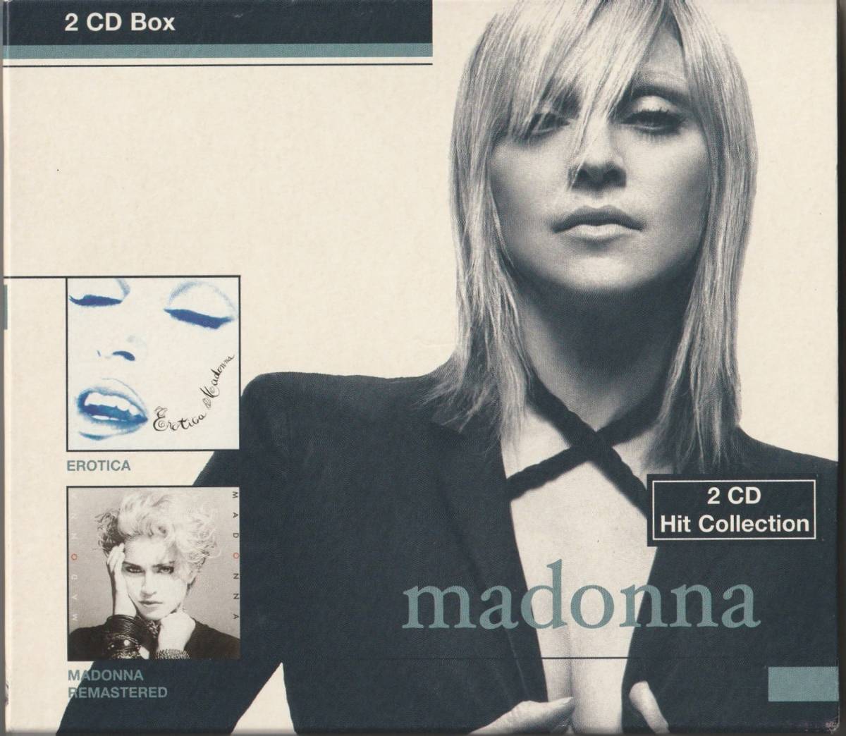 新しく着き / (Erotica Collection Hit CD MADONNA　マドンナ　2 Madonna)　限定盤 ボックスセット CDアルバム ドイツ盤 Madonna