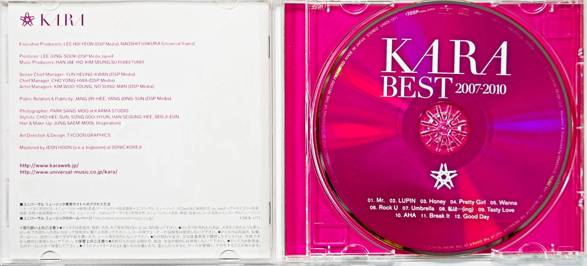 ♪KARA【BEST 2007-2010】CD♪_画像4
